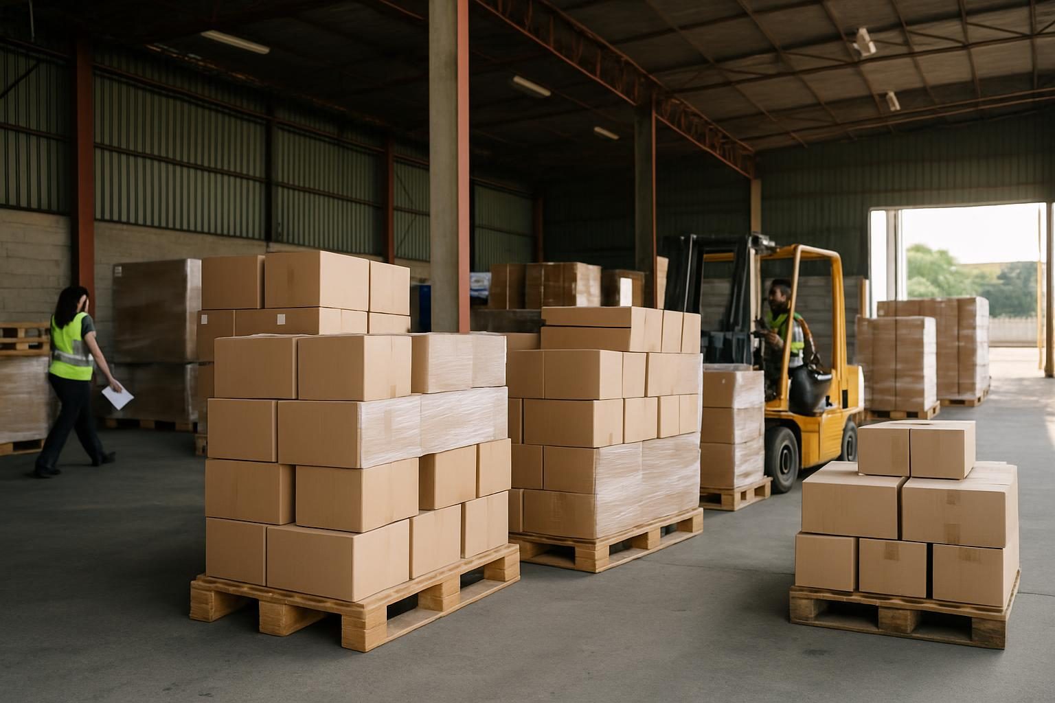 Como embalar mercadorias para transporte rodoviário sem prejuízo