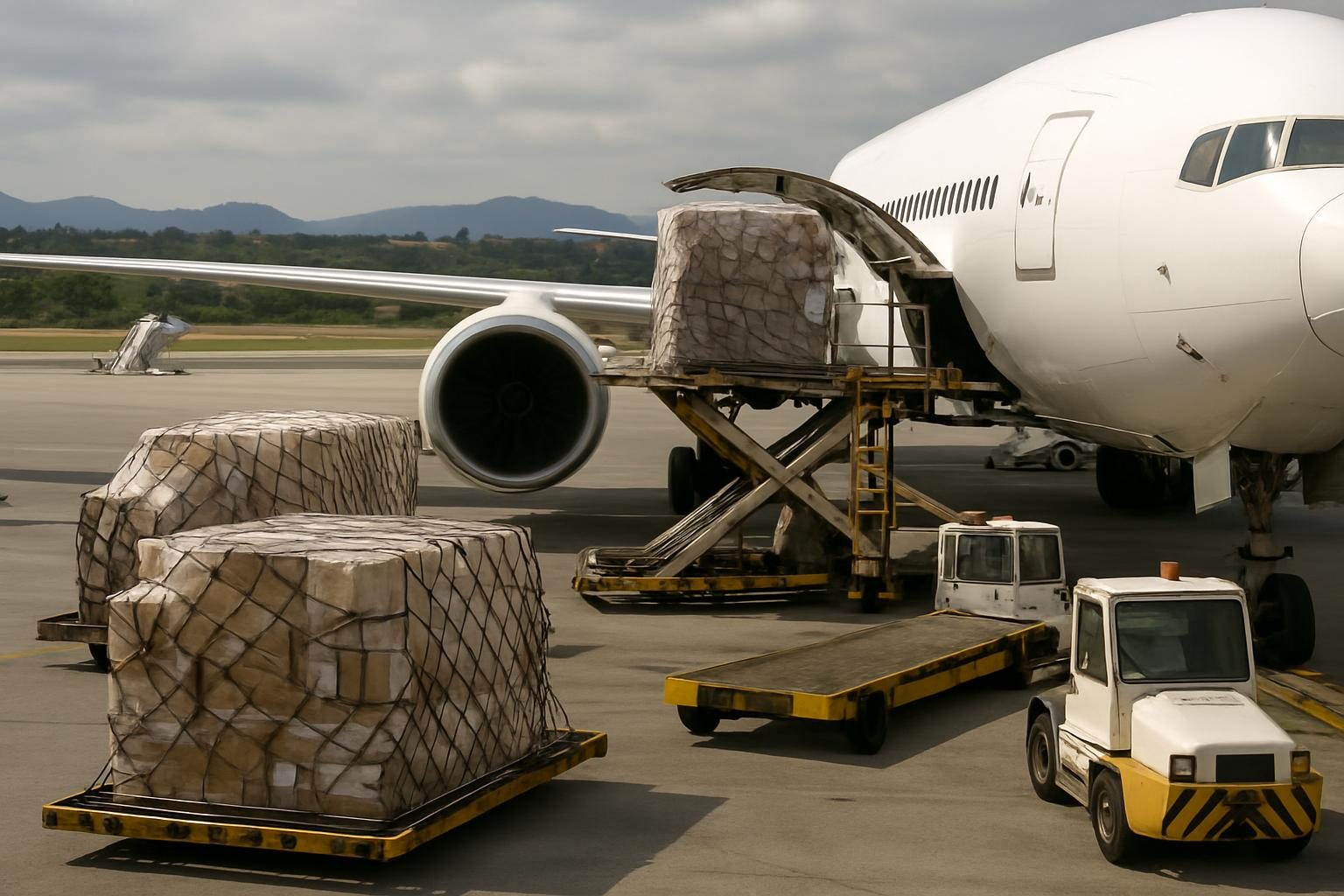 Como funciona o transporte aéreo de cargas para empresas: vantagens, limitações e quando usar